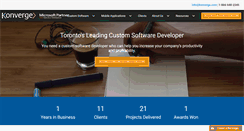 Desktop Screenshot of konverge.com